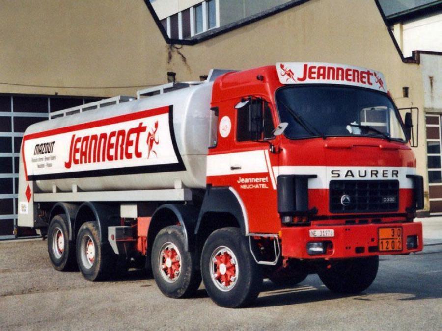  Saurer D330 8x4 Tanker 1976 года  (фото 3 из 3)